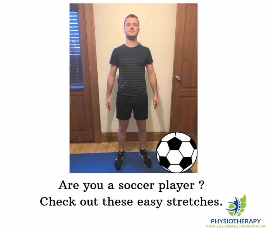 Soccer injury stretches physio parramatta