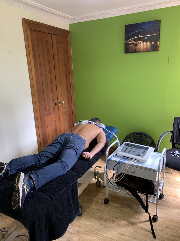 Electrotherapy Treatment (TENS) for nerve pain - Physio Parramatta